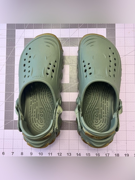CROCS Shoes - Crocs m5 w7 Echo Gum RO Clog Gray Gum Sole Like New Streetwear Inspo